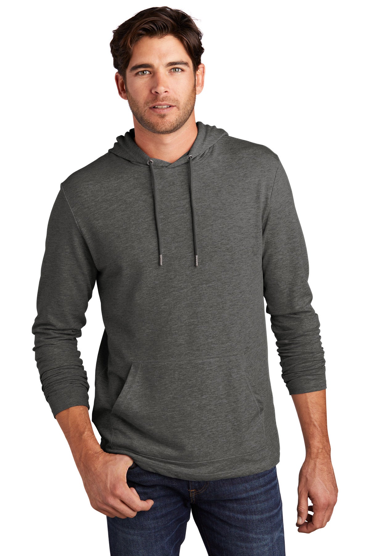 A laid-back vibe captured in a soft hoodie.4.5-ounce 70/30 c - Washed Coal