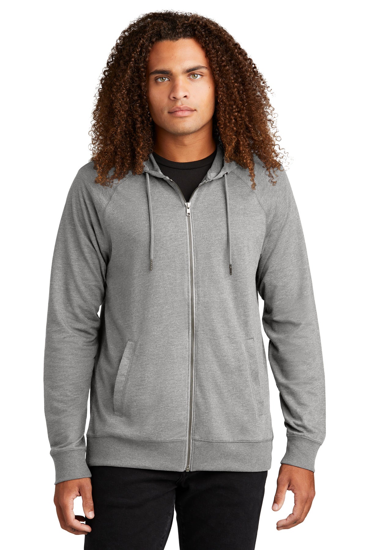 A soft hoodie with a laid-back vibe and the casual ease of F - Light Heather Grey