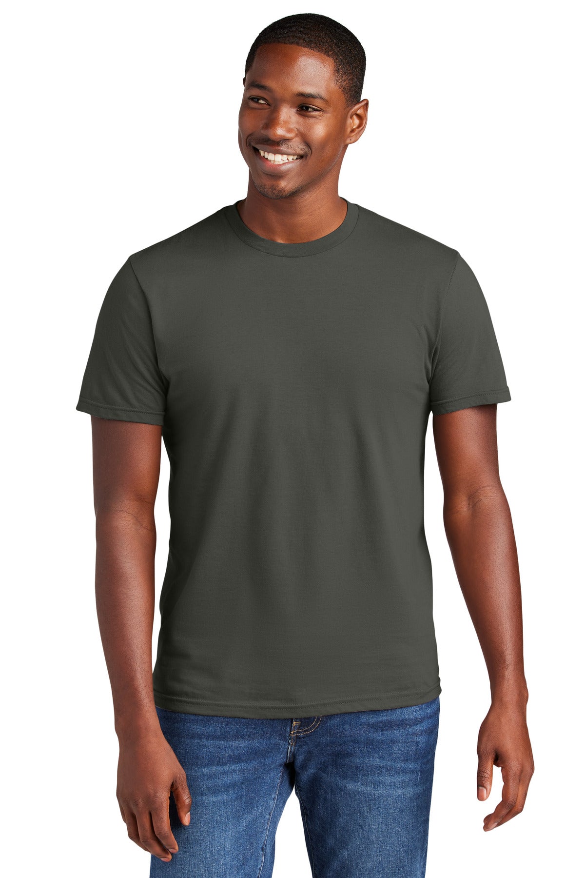 Crafted from ring spun cotton for ultimate comfort.4.3-ounce - Deepest Grey