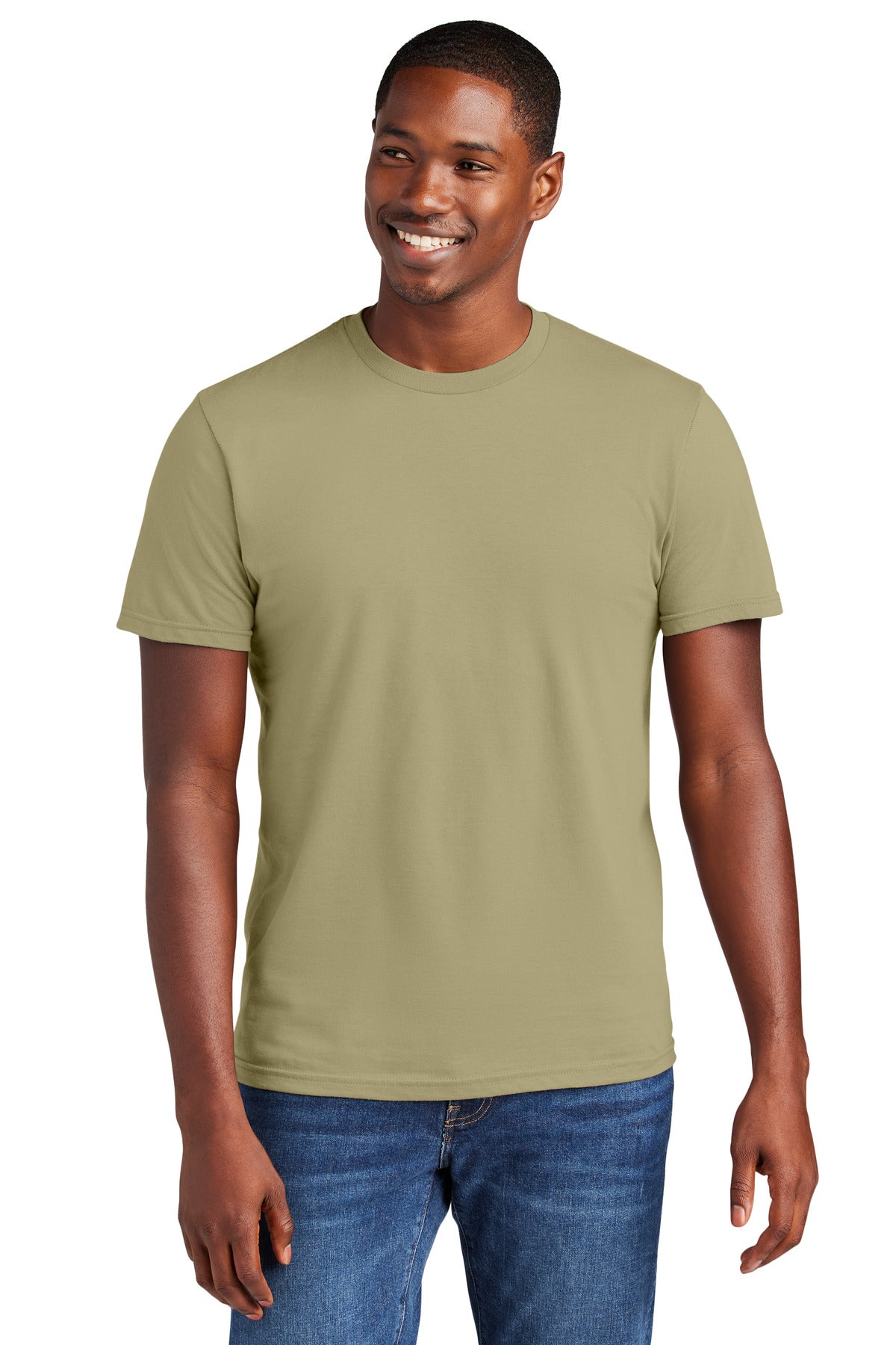 Crafted from ring spun cotton for ultimate comfort.4.3-ounce - Desert Tan