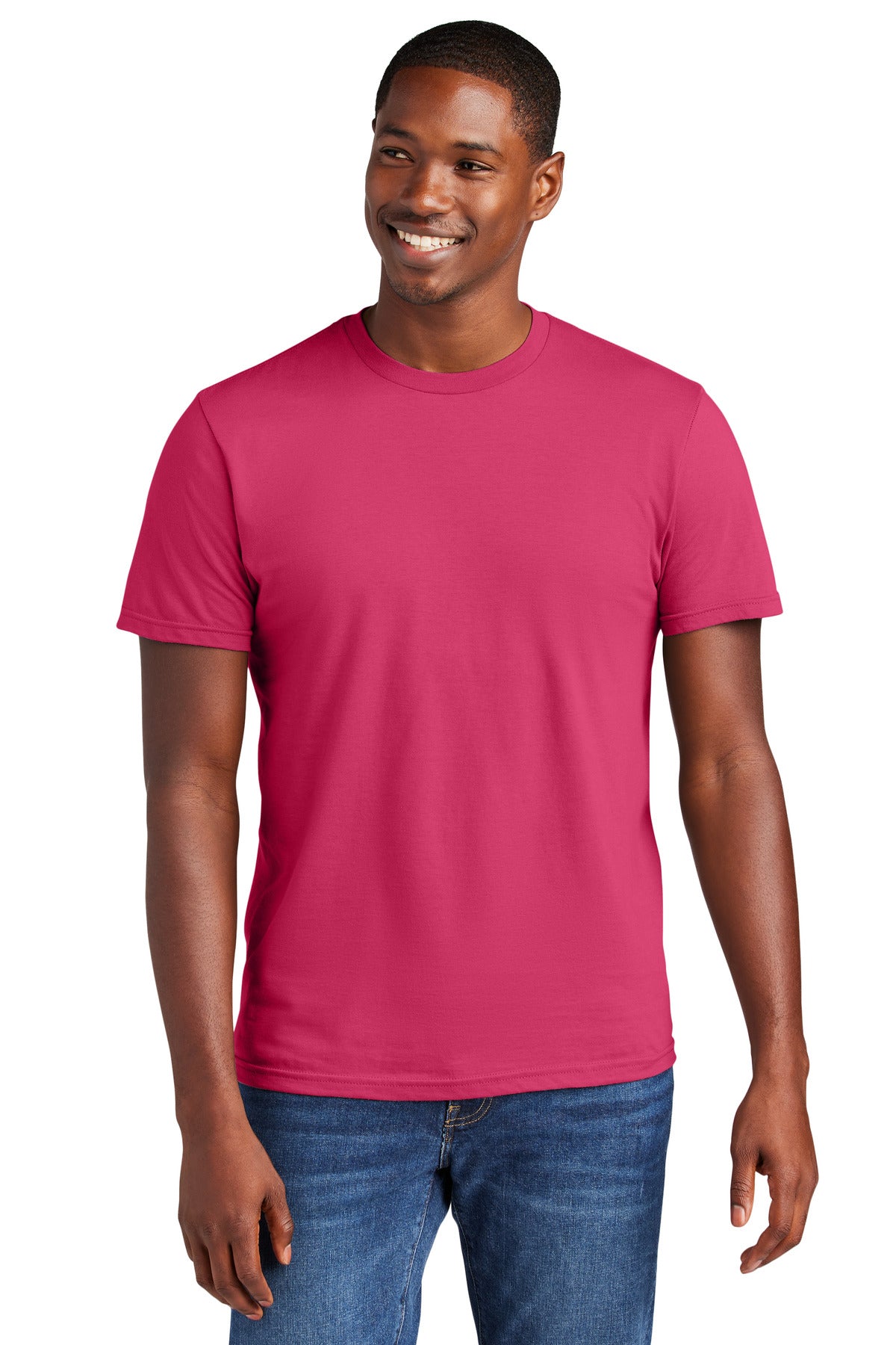 Crafted from ring spun cotton for ultimate comfort.4.3-ounce - Flush Pink