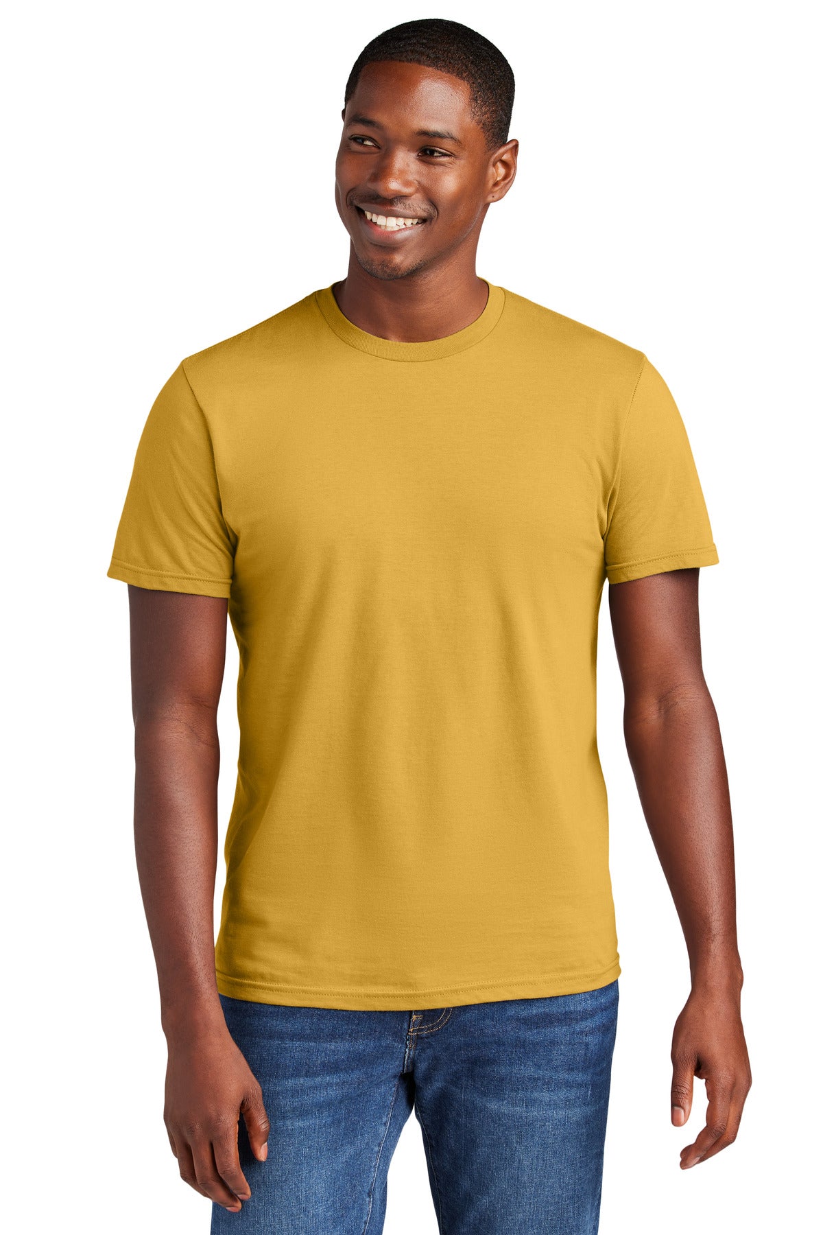 Crafted from ring spun cotton for ultimate comfort.4.3-ounce - Ochre Yellow