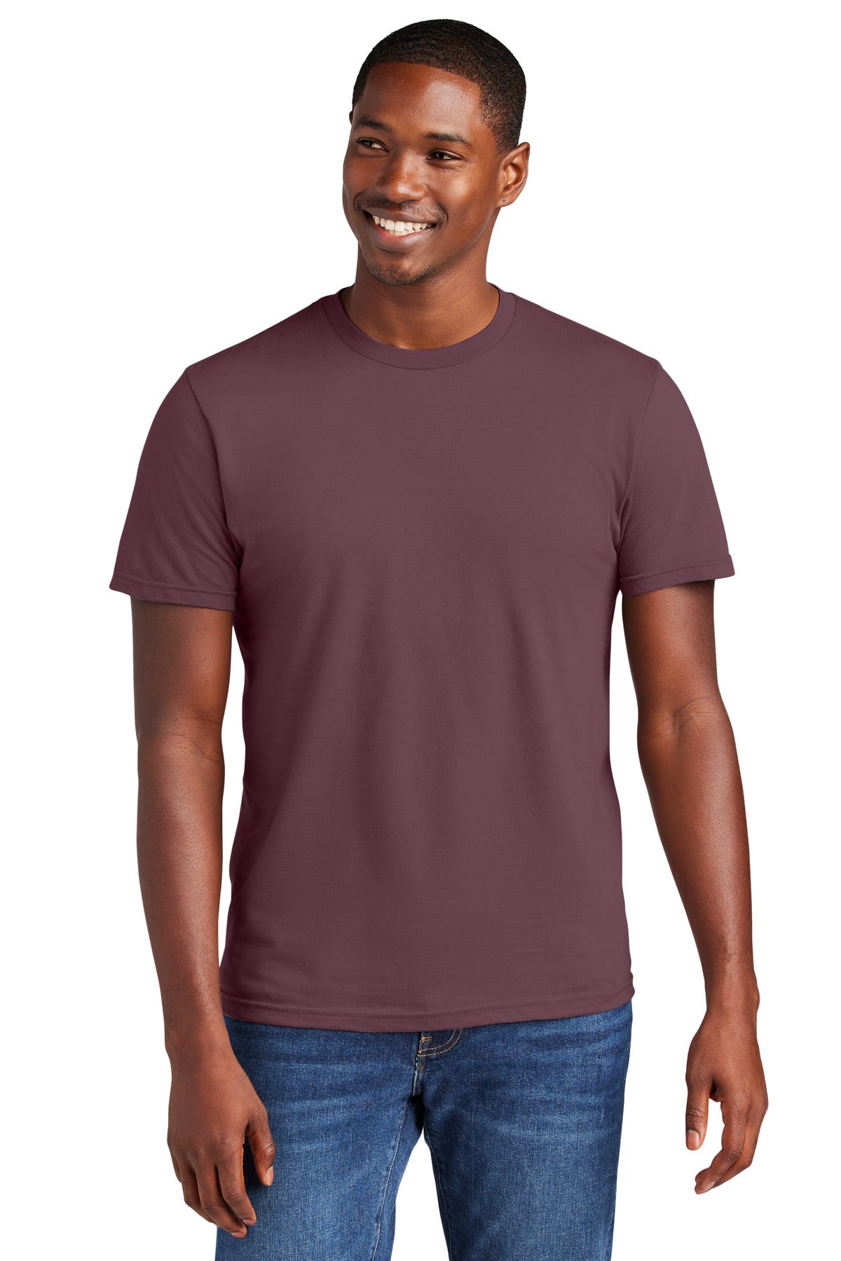 Crafted from ring spun cotton for ultimate comfort.4.3-ounce - Plum