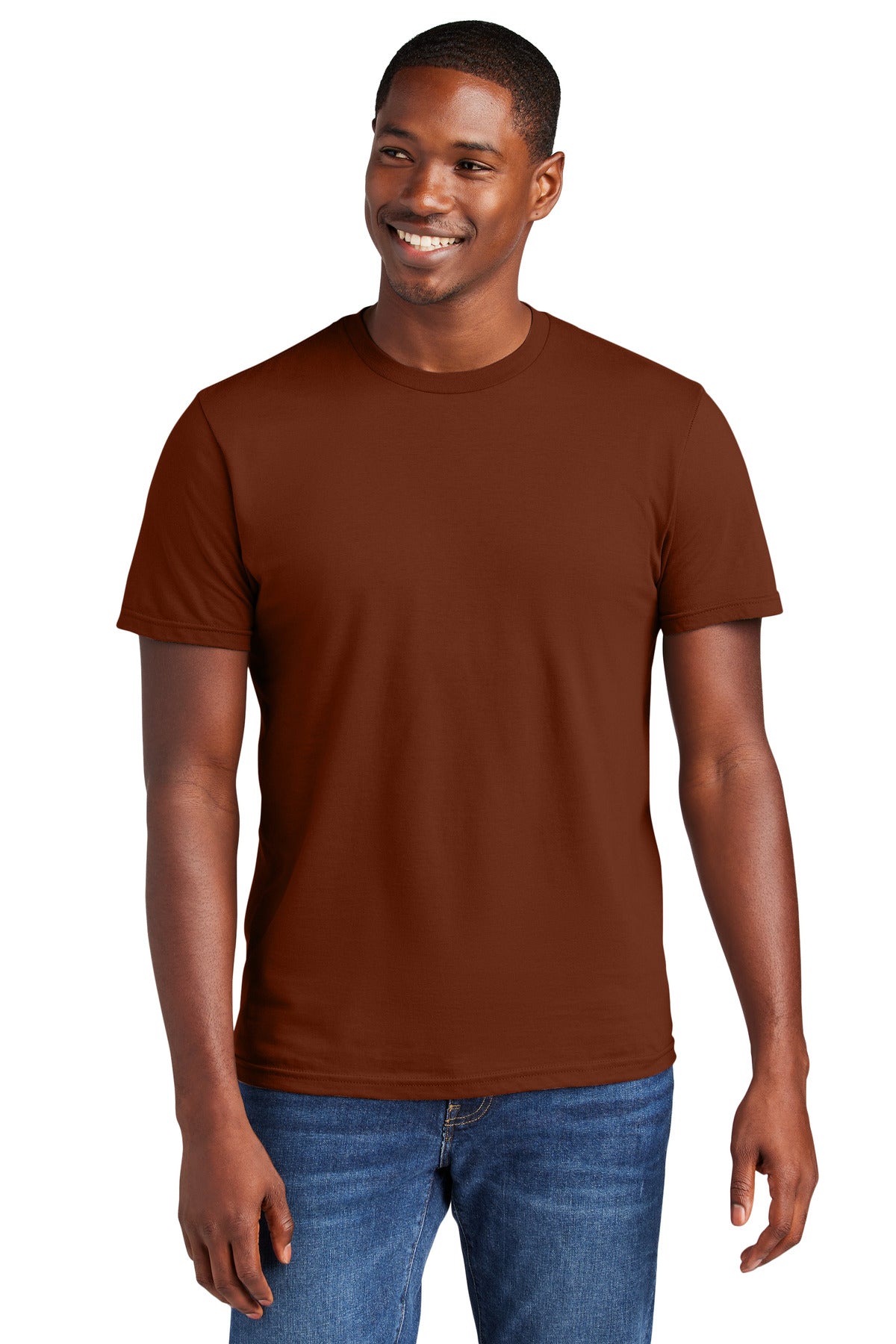 Crafted from ring spun cotton for ultimate comfort.4.3-ounce - Russet