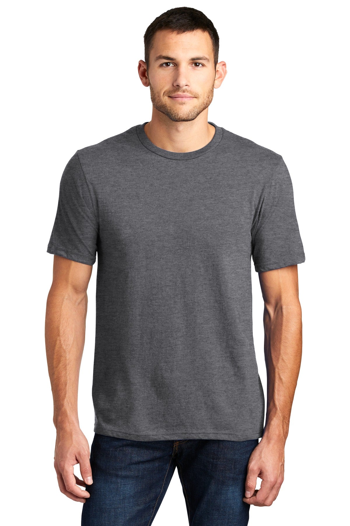 Crafted from ring spun cotton for ultimate comfort.4.3-ounce - Heathered Charcoal
