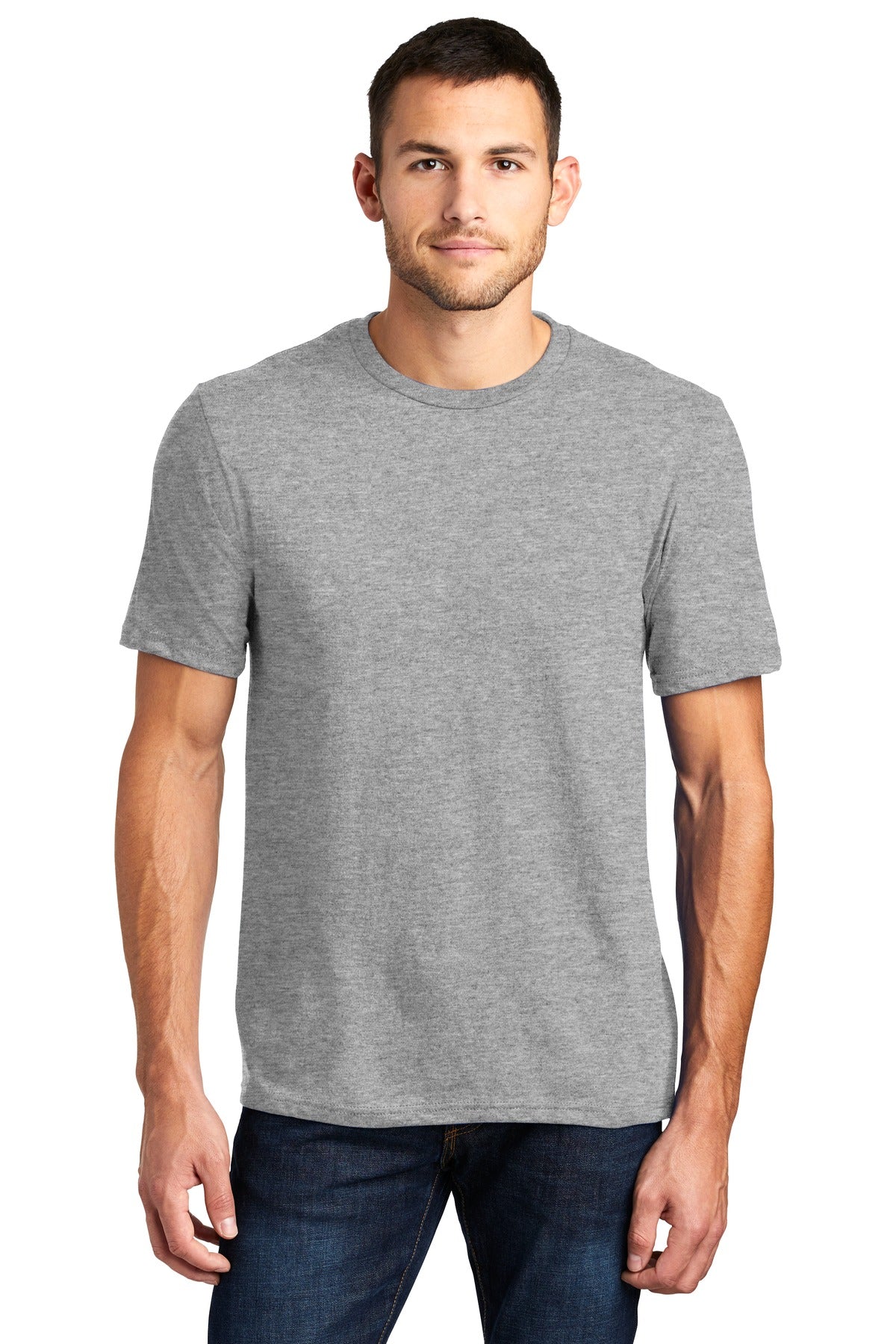 Crafted from ring spun cotton for ultimate comfort.4.3-ounce - Light Heather Grey