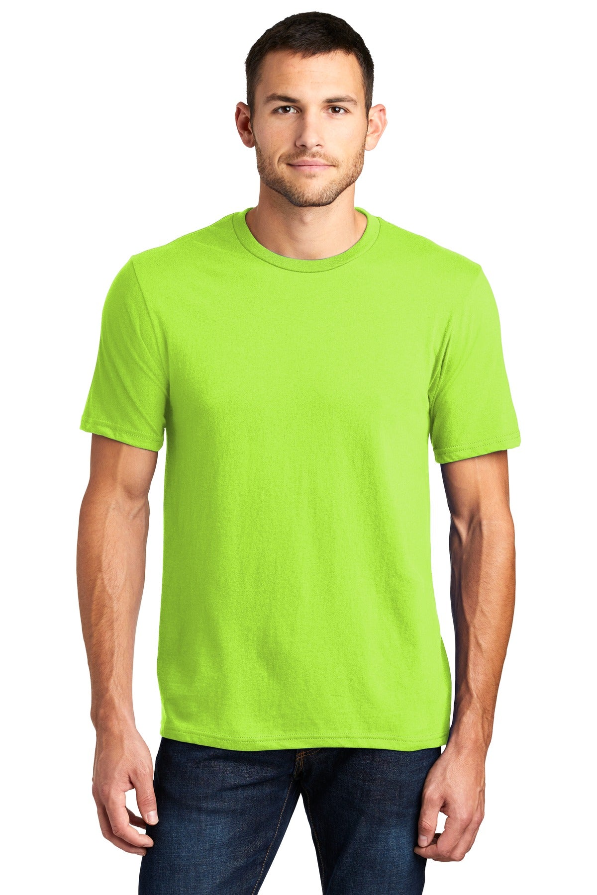 Crafted from ring spun cotton for ultimate comfort.4.3-ounce - Lime Shock