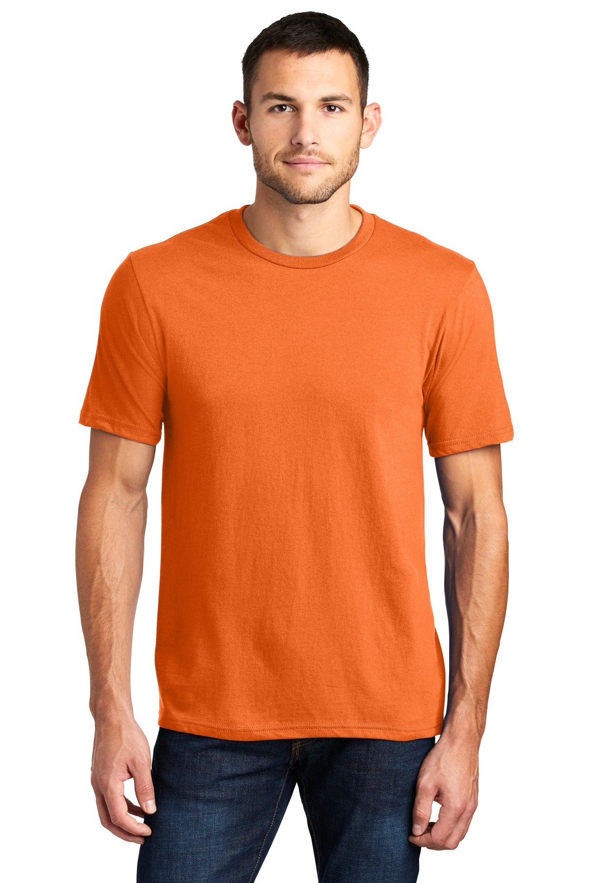 Crafted from ring spun cotton for ultimate comfort.4.3-ounce - Orange