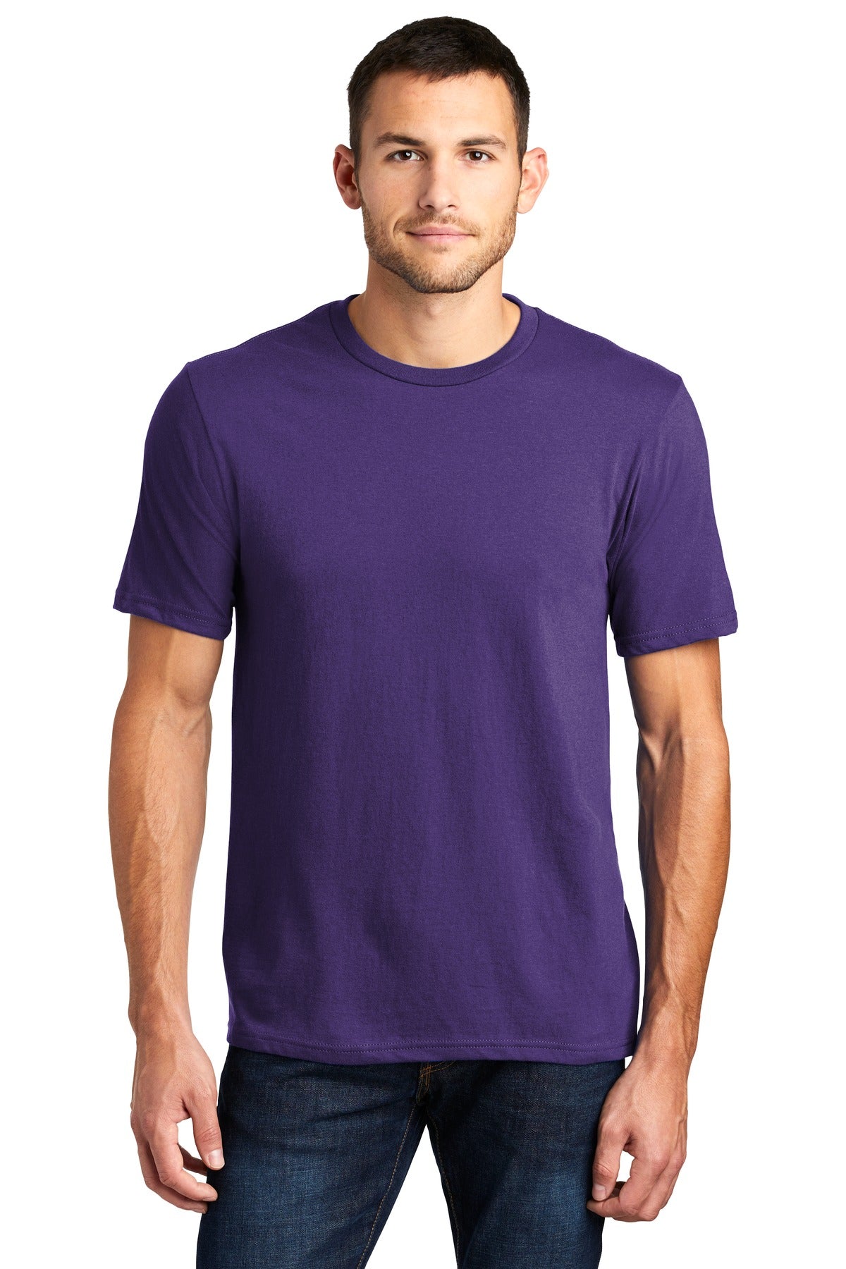 Crafted from ring spun cotton for ultimate comfort.4.3-ounce - Purple
