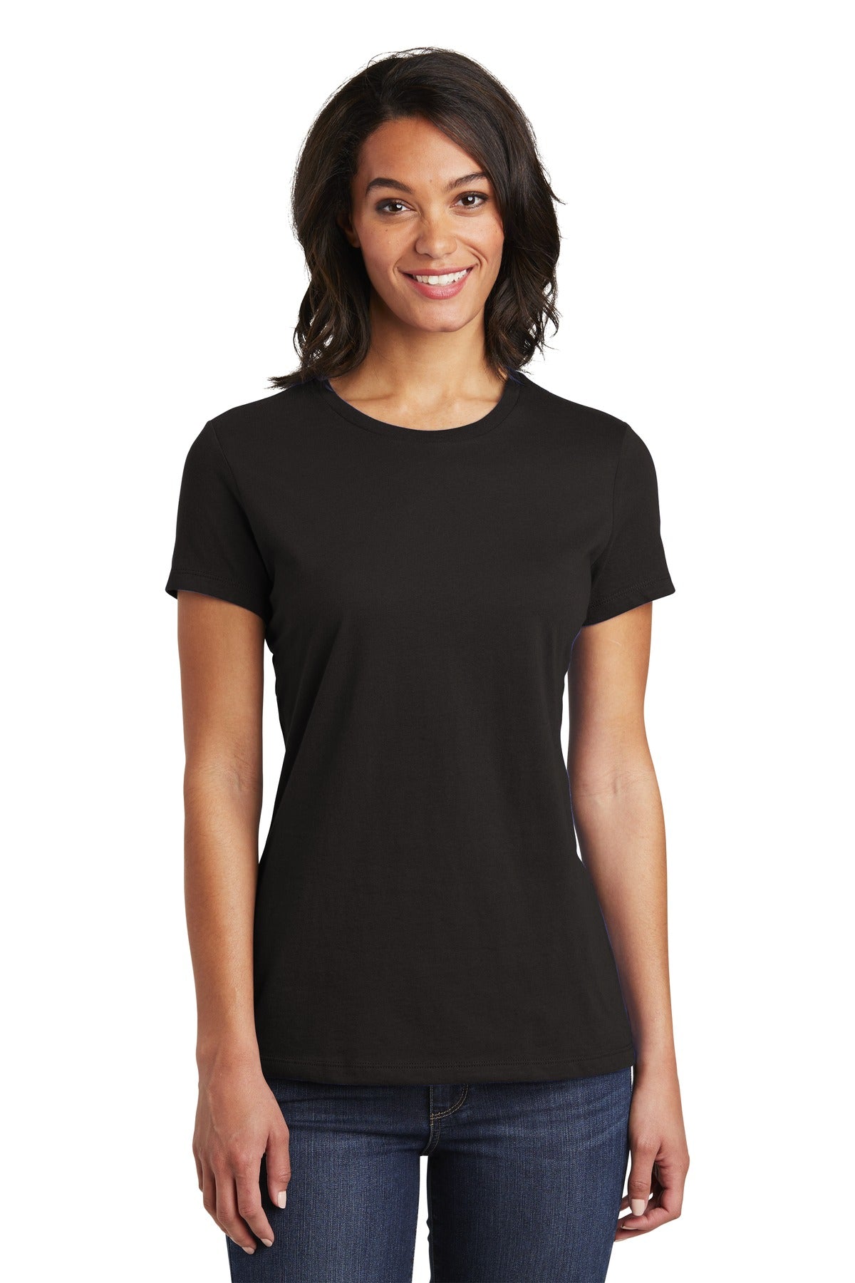 It's important to feel comfortable and this soft tee deliver - Black