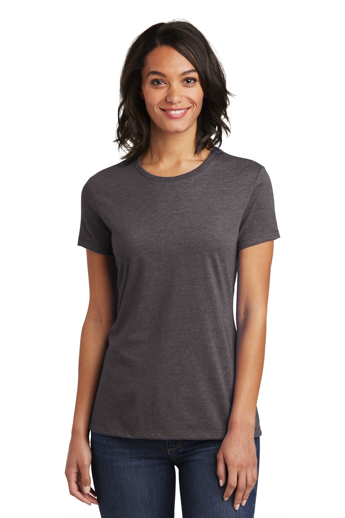 It's important to feel comfortable and this soft tee deliver - Heathered Charcoal