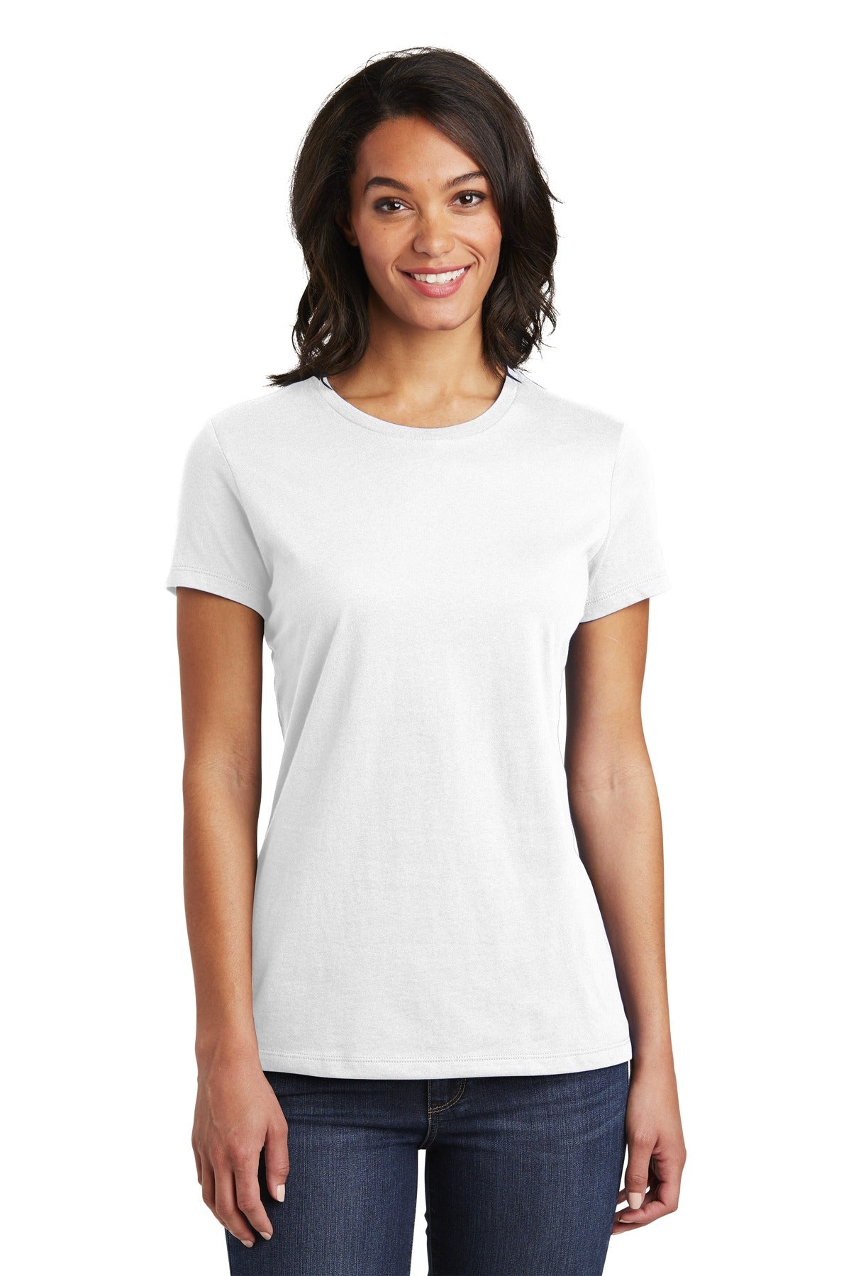 It's important to feel comfortable and this soft tee deliver - White