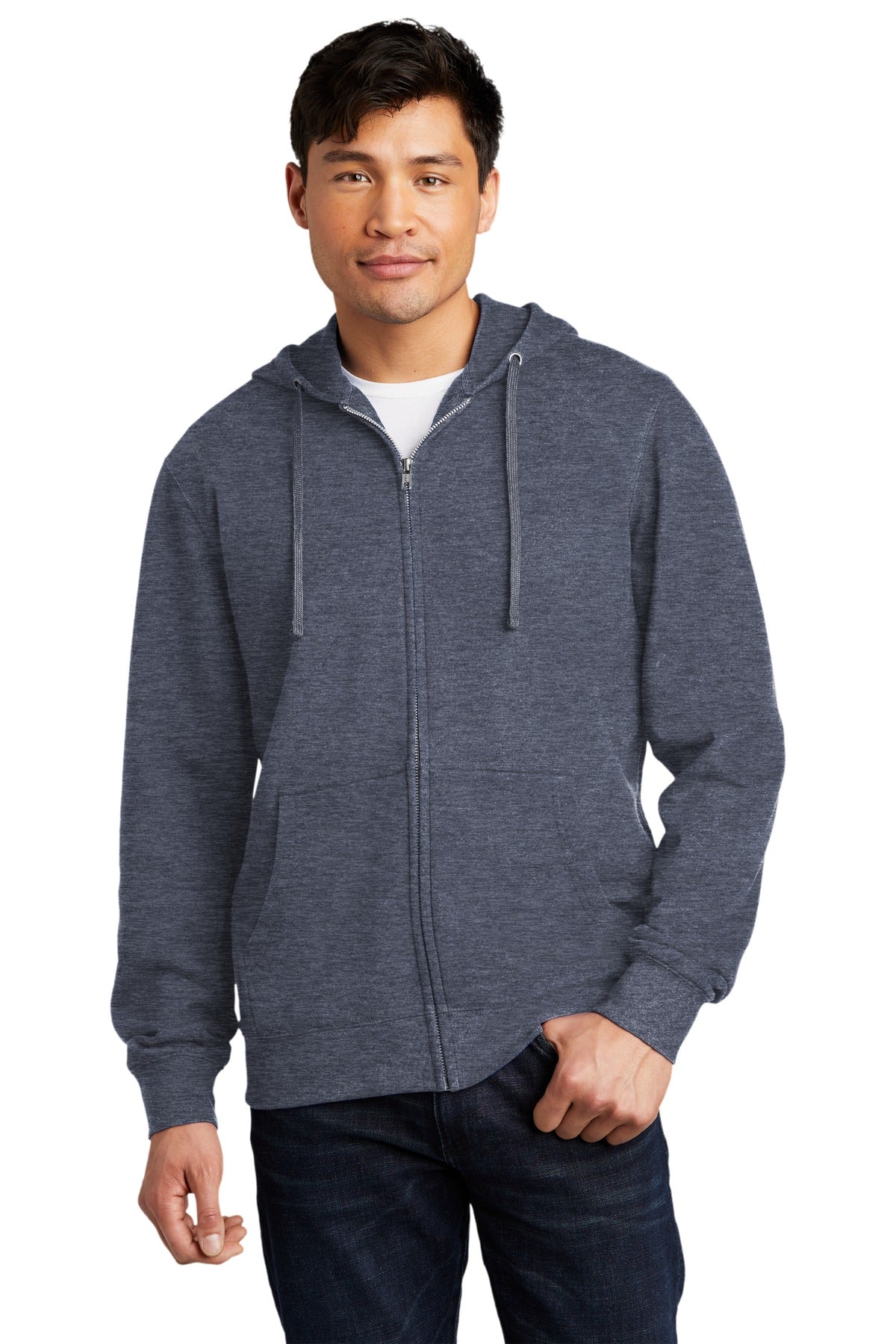 An ideal canvas for decorators this soft fleece is everythin - Heathered Navy