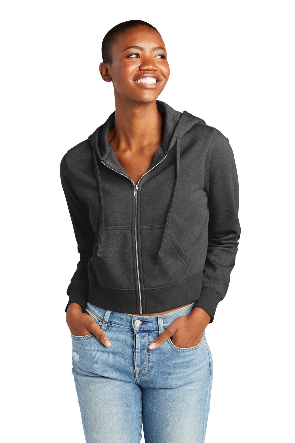 An ideal canvas for decorators this soft fleece is everythin - Heathered Charcoal
