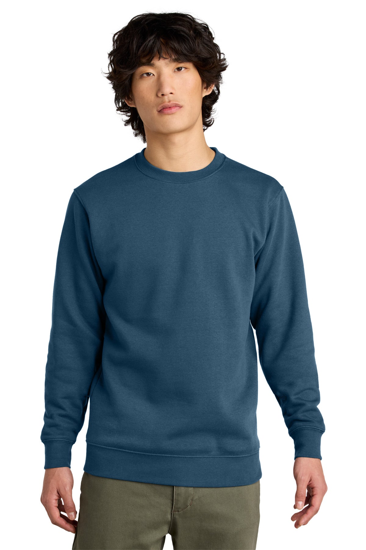An ideal canvas for decorators this soft fleece is everythin - Neptune Blue
