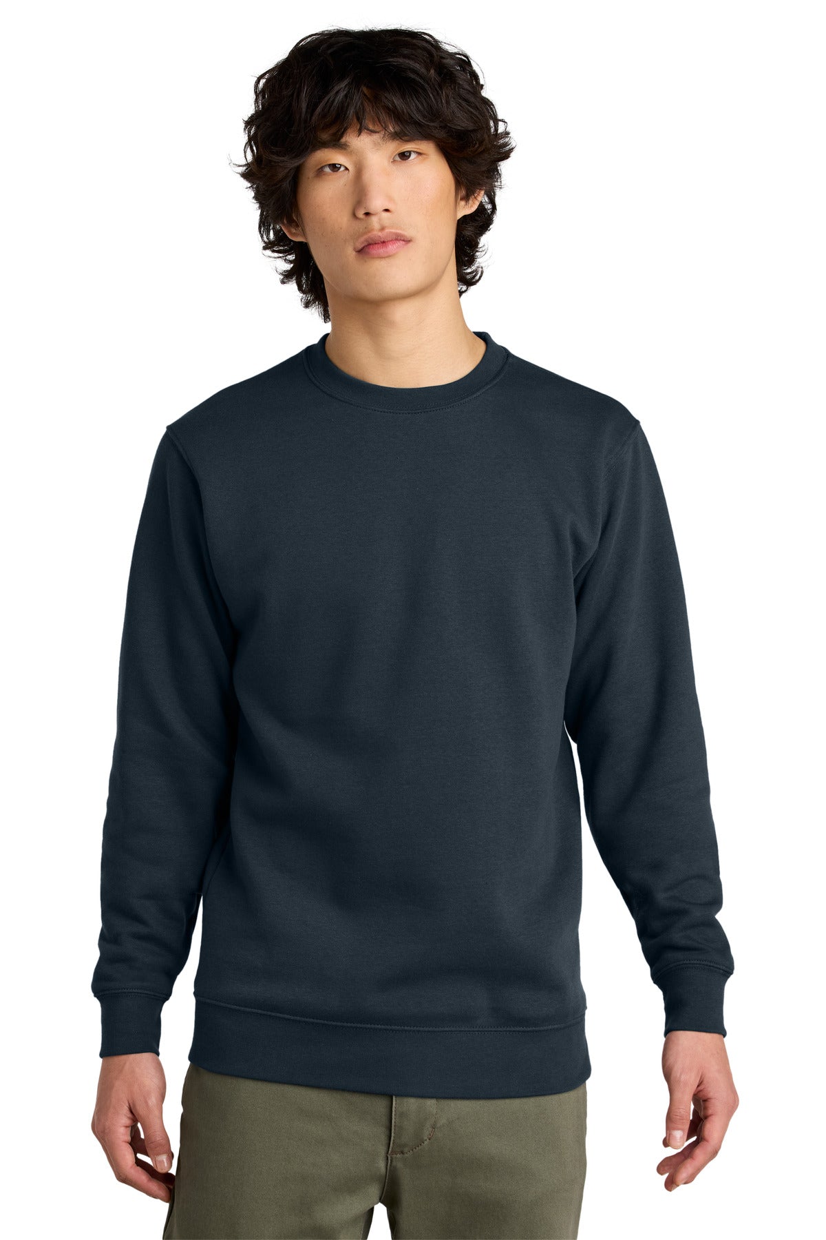 An ideal canvas for decorators this soft fleece is everythin - New Navy