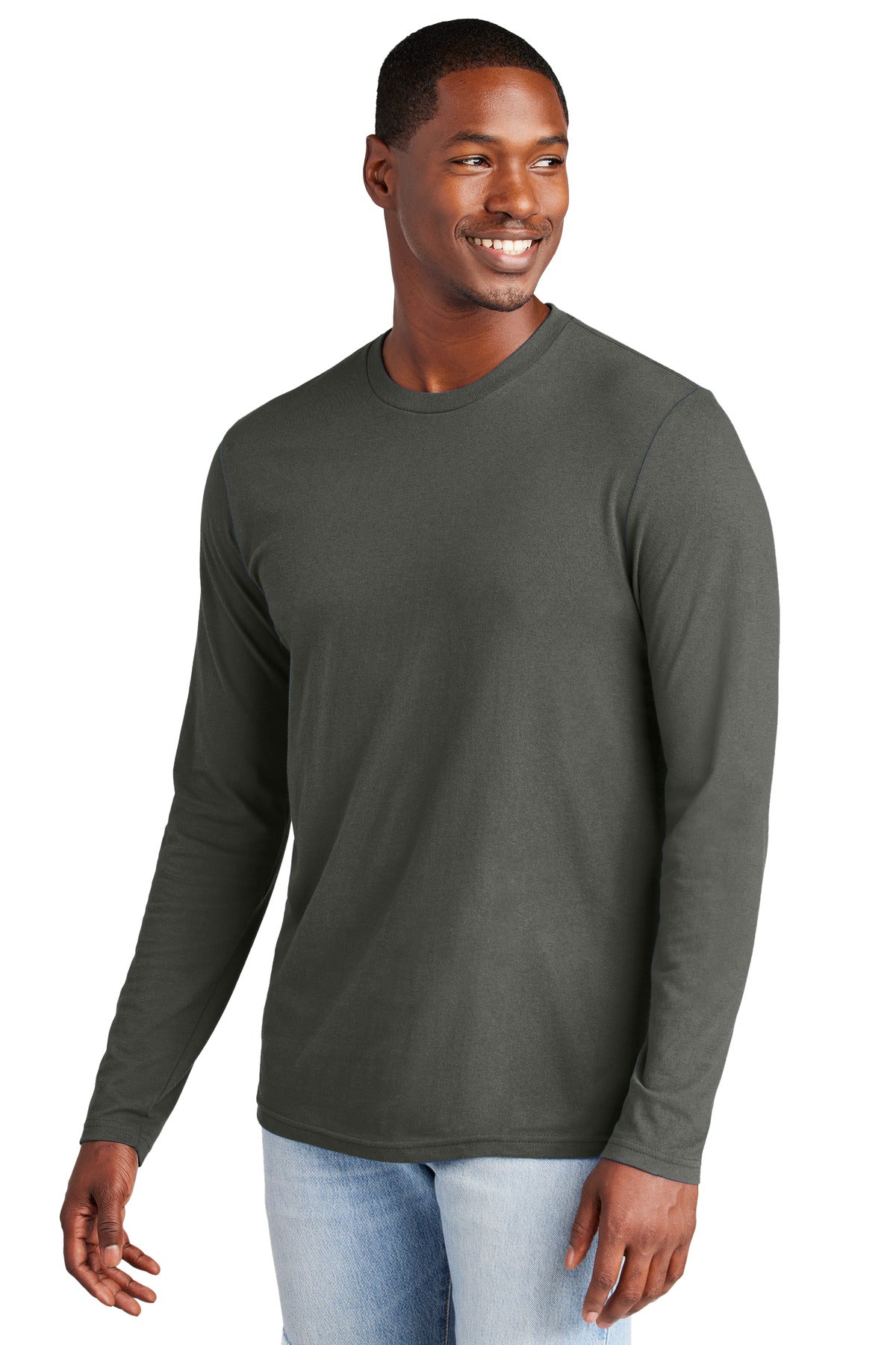 An important addition to any closet. 4.3-ounce 100% combed r - Deepest Grey