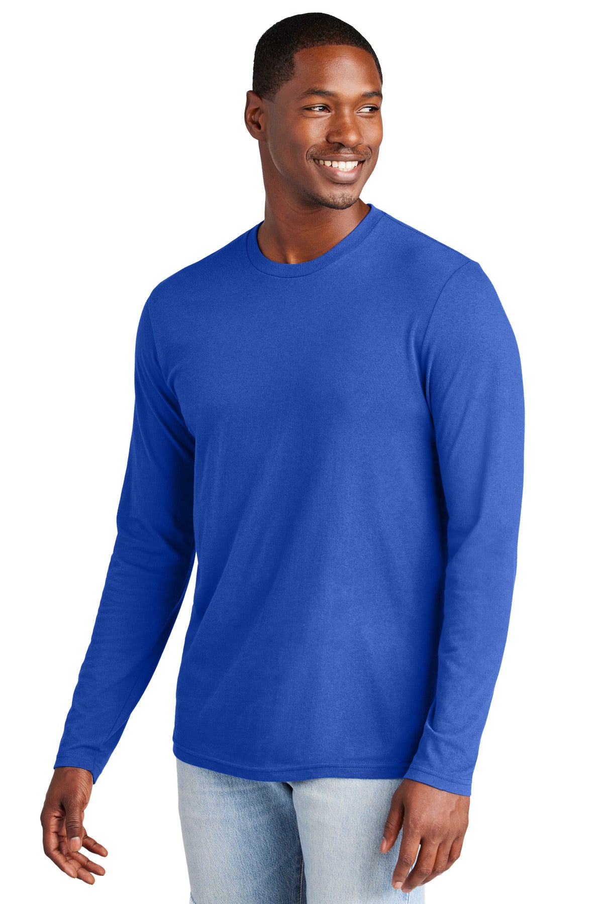 An important addition to any closet. 4.3-ounce 100% combed r - Deep Royal