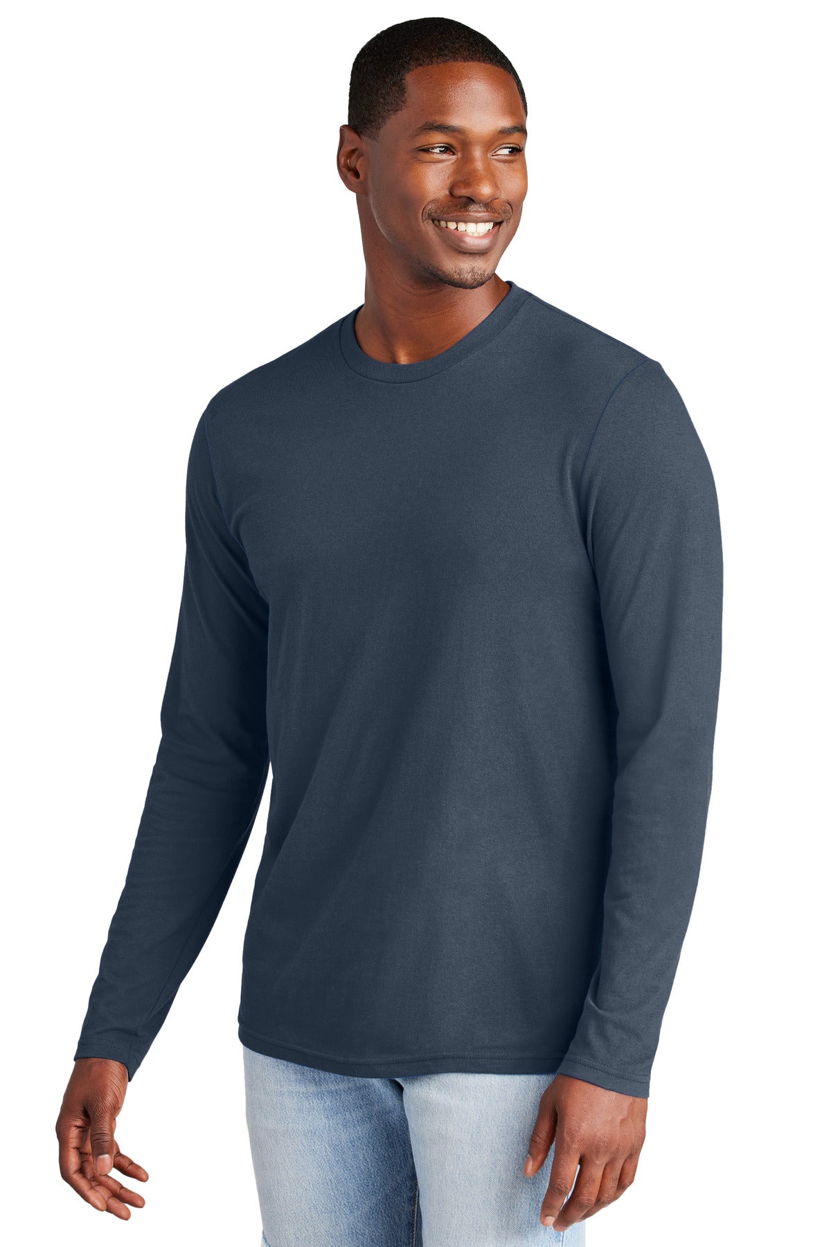An important addition to any closet. 4.3-ounce 100% combed r - New Navy