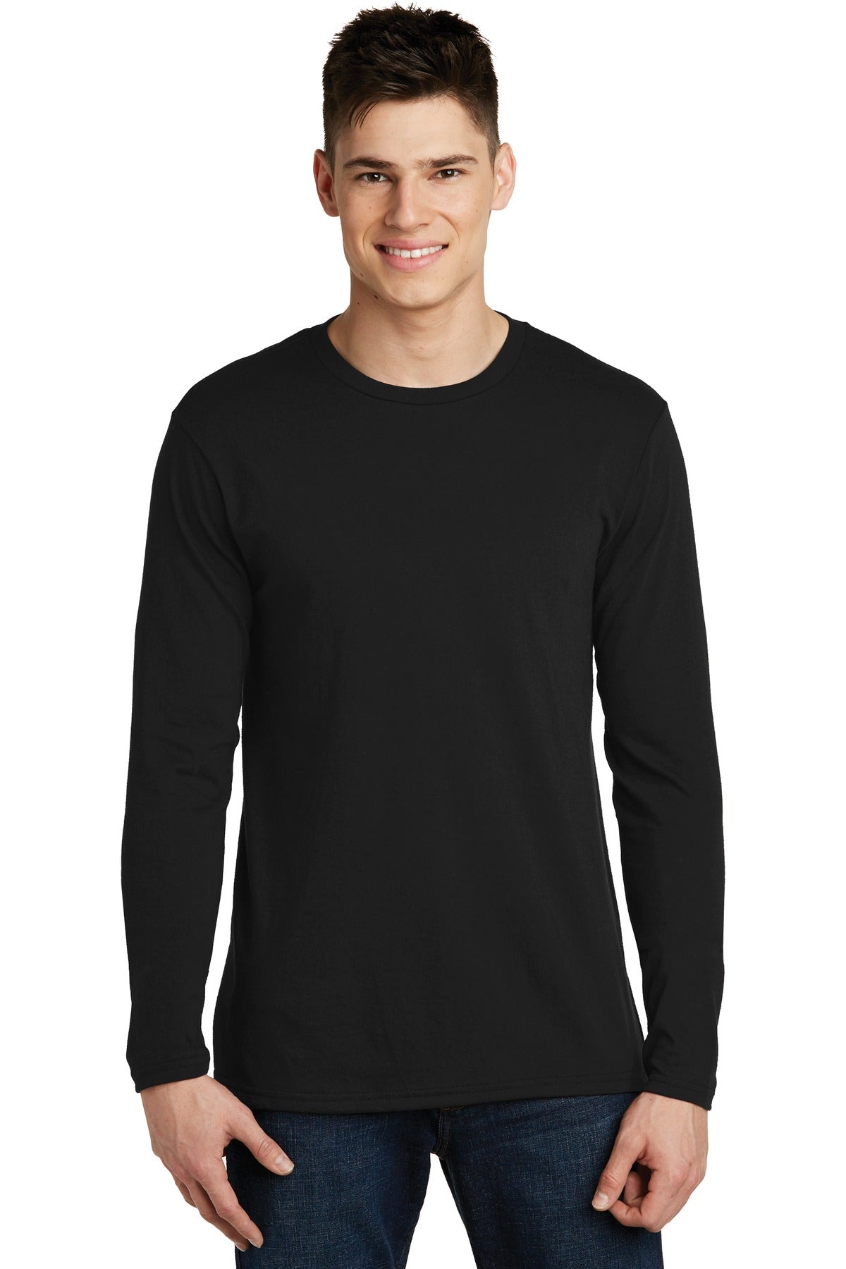 An important addition to any closet. 4.3-ounce 100% combed r - Black