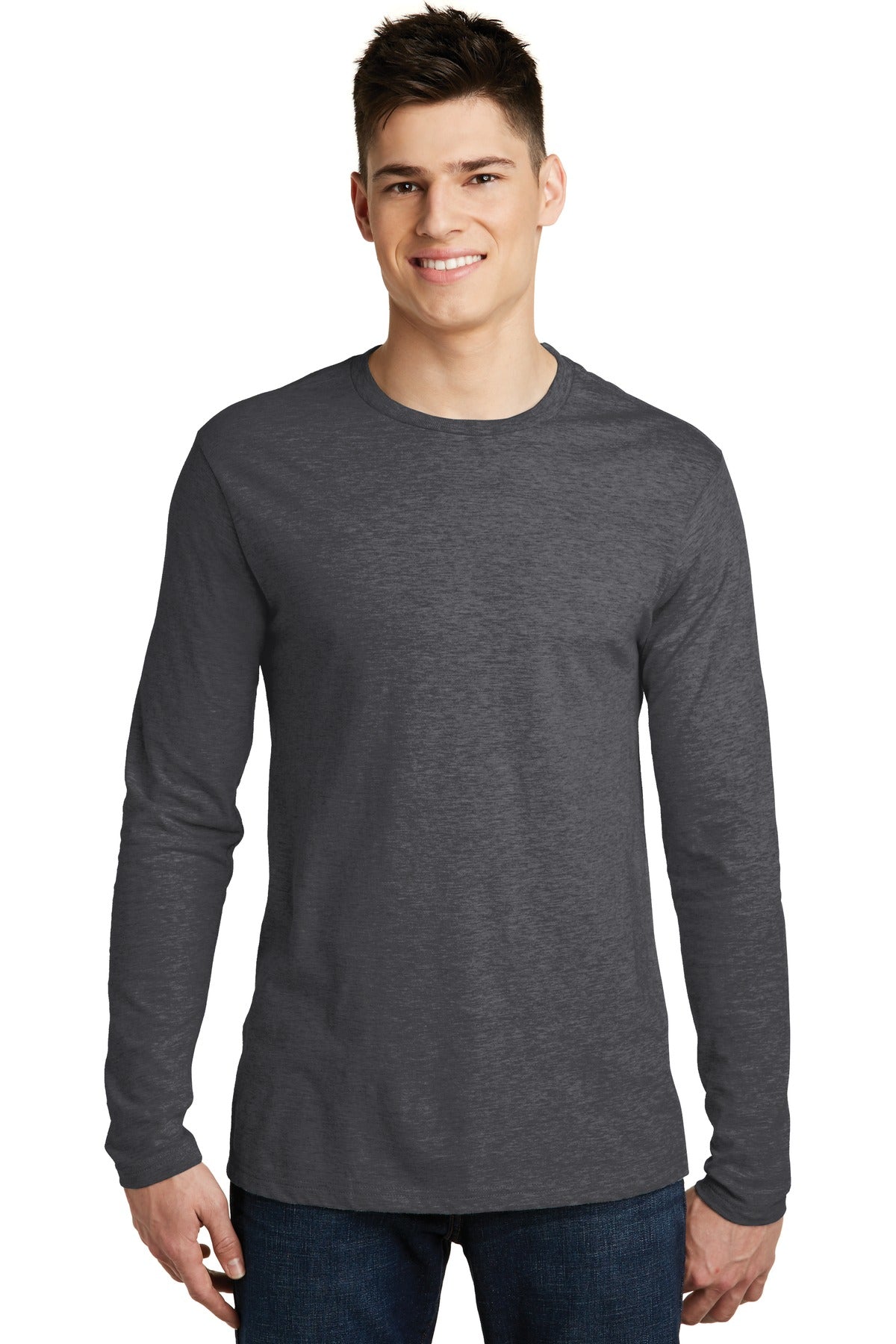 An important addition to any closet. 4.3-ounce 100% combed r - Heathered Charcoal