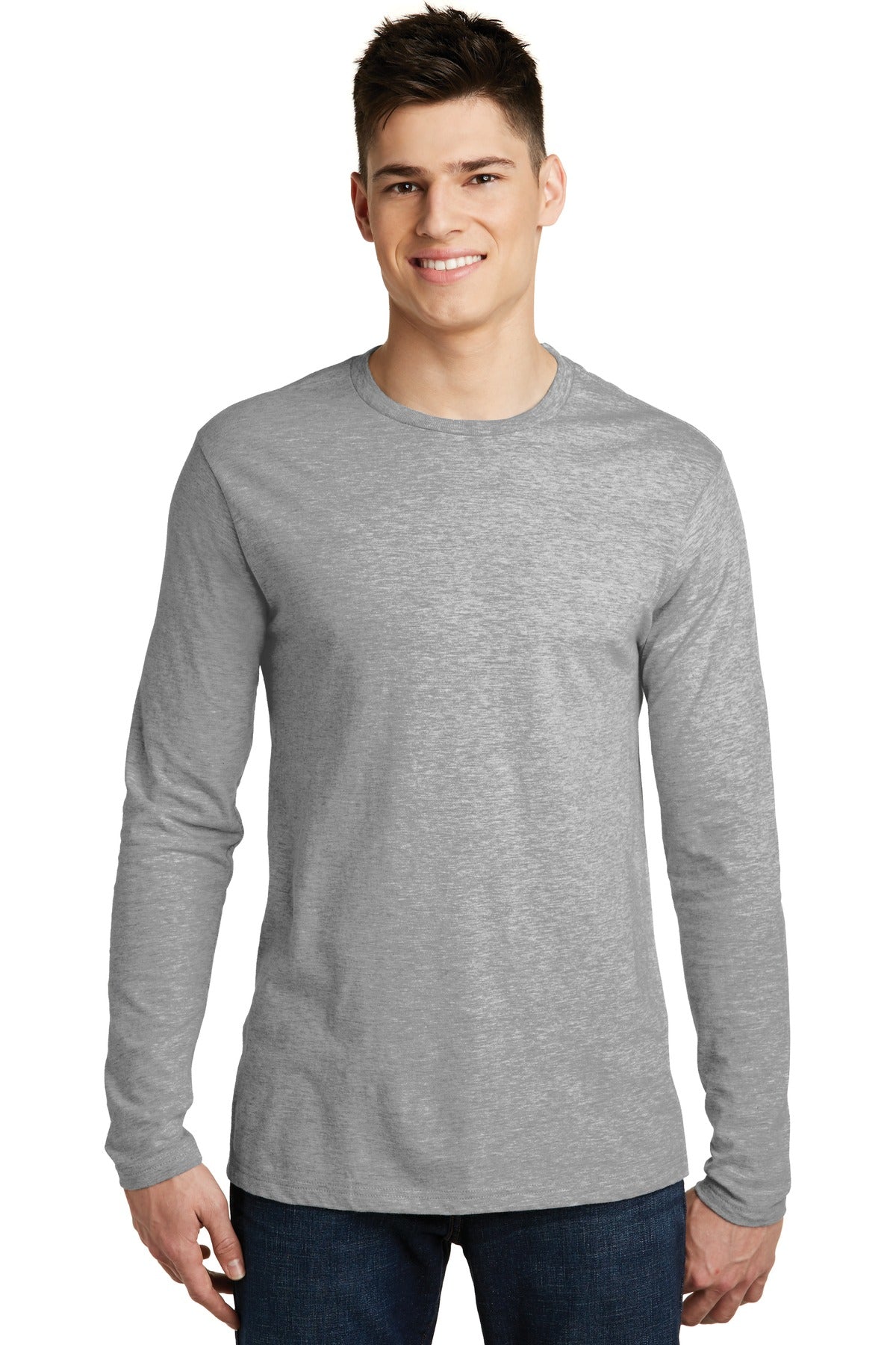 An important addition to any closet. 4.3-ounce 100% combed r - Light Heather Grey