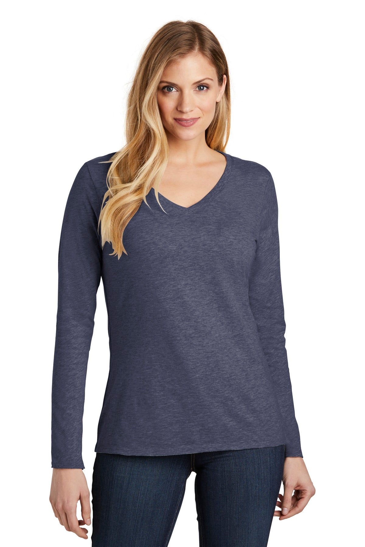 An important addition to any closet.4.3-ounce 100% combed ri - Heathered Navy