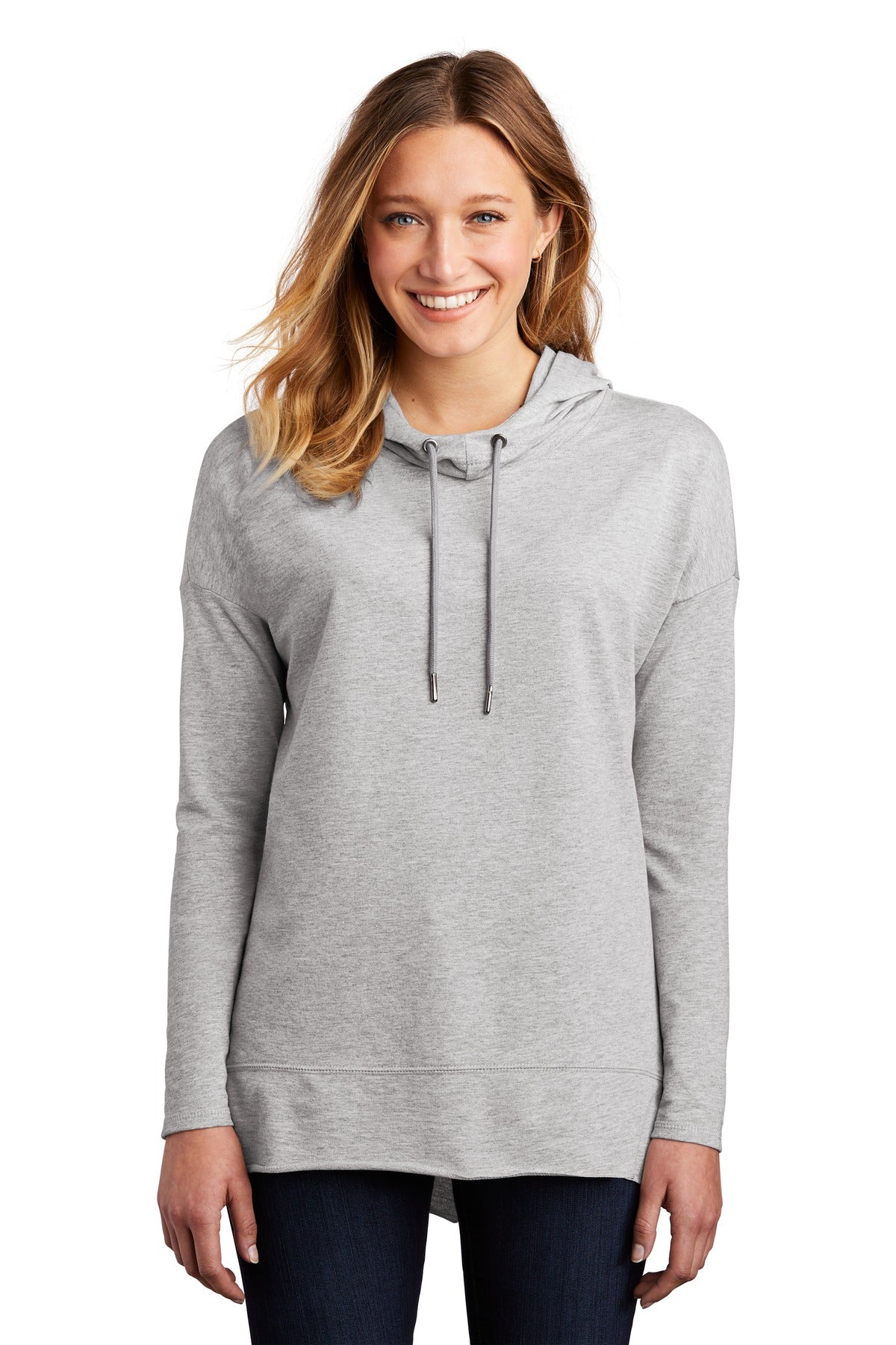 A vintage-inspired hoodie for casual comfort. 4.5-ounce 70/3 - Light Heather Grey