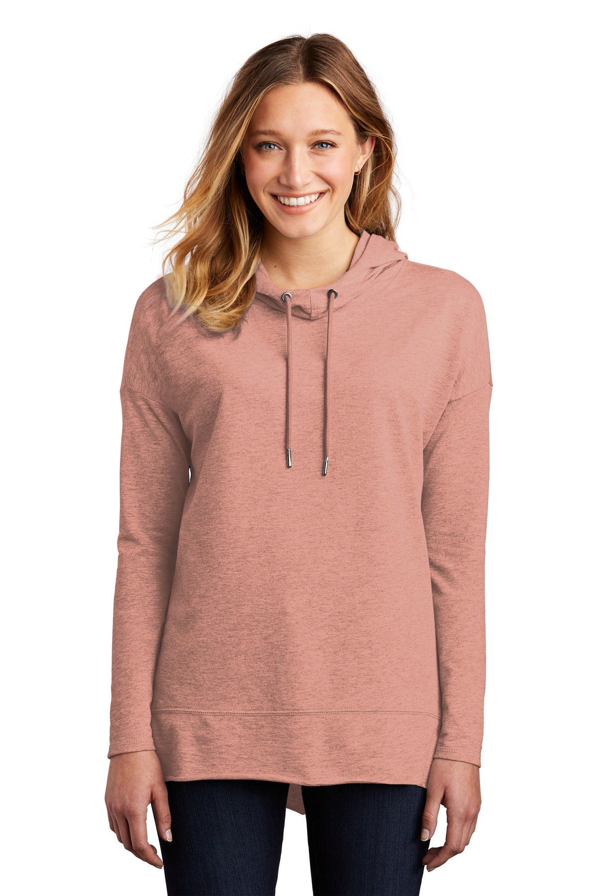 A vintage-inspired hoodie for casual comfort. 4.5-ounce 70/3 - Nostalgia Rose Heather
