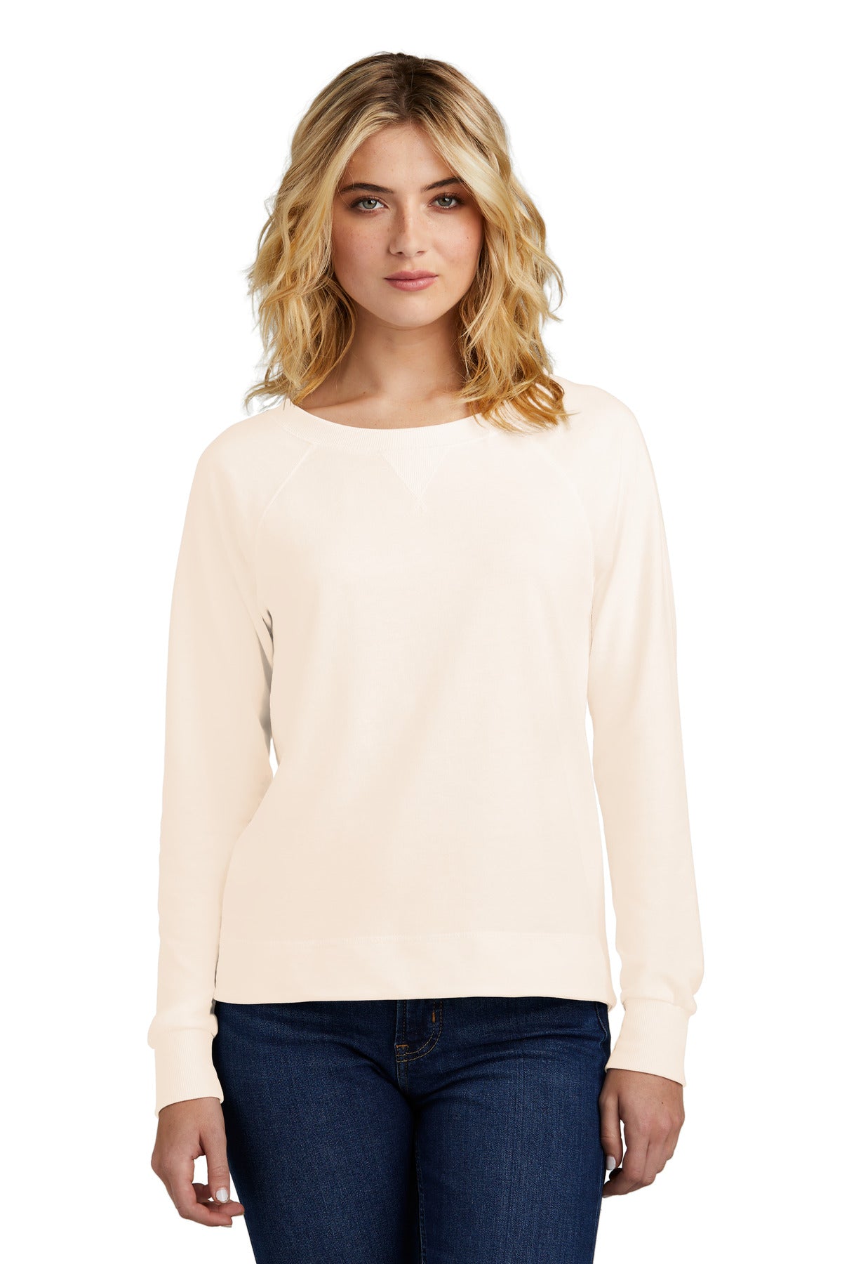 A vintage-inspired crewneck designed with the casual ease of - Gardenia