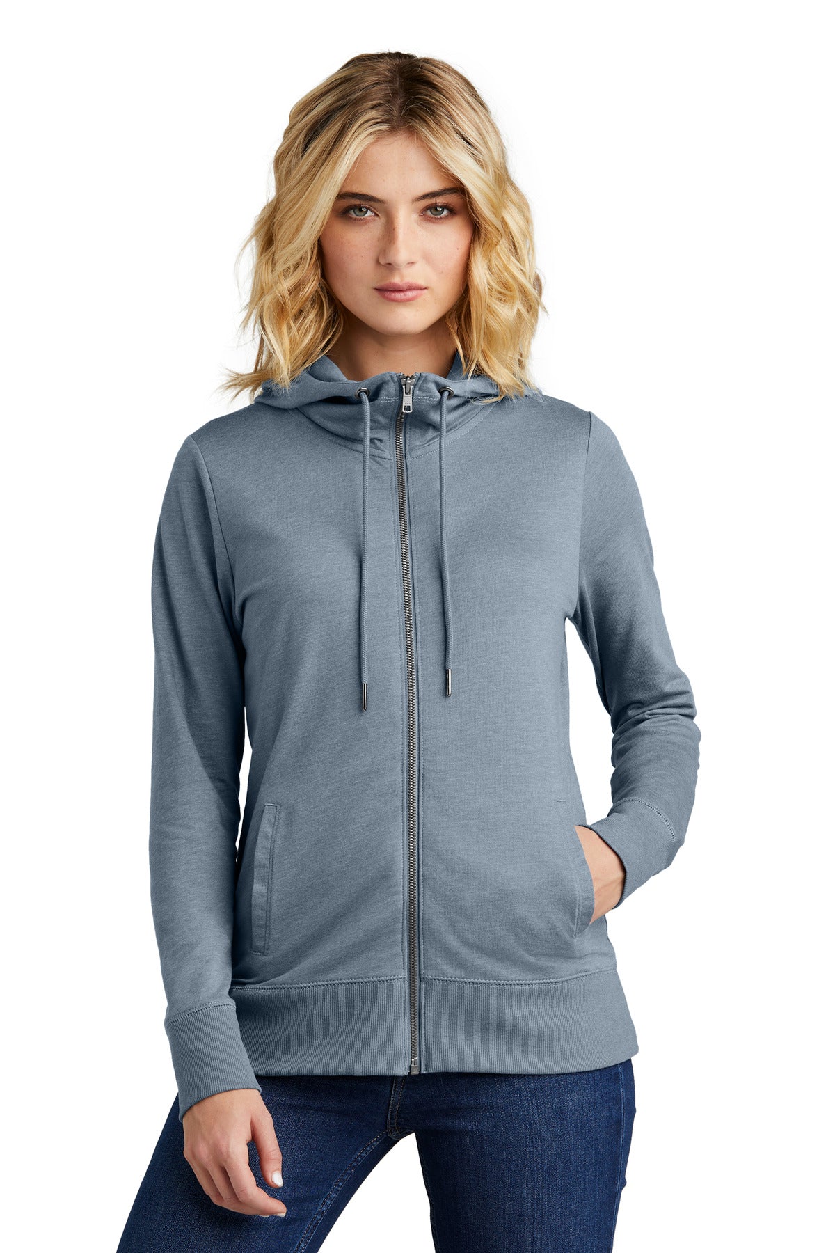 A soft hoodie with a laid-back vibe and the casual ease of F - Flint Blue Heather
