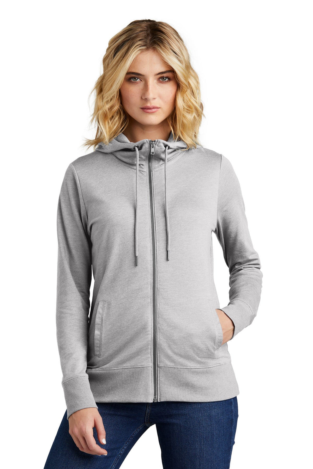A soft hoodie with a laid-back vibe and the casual ease of F - Light Heather Grey