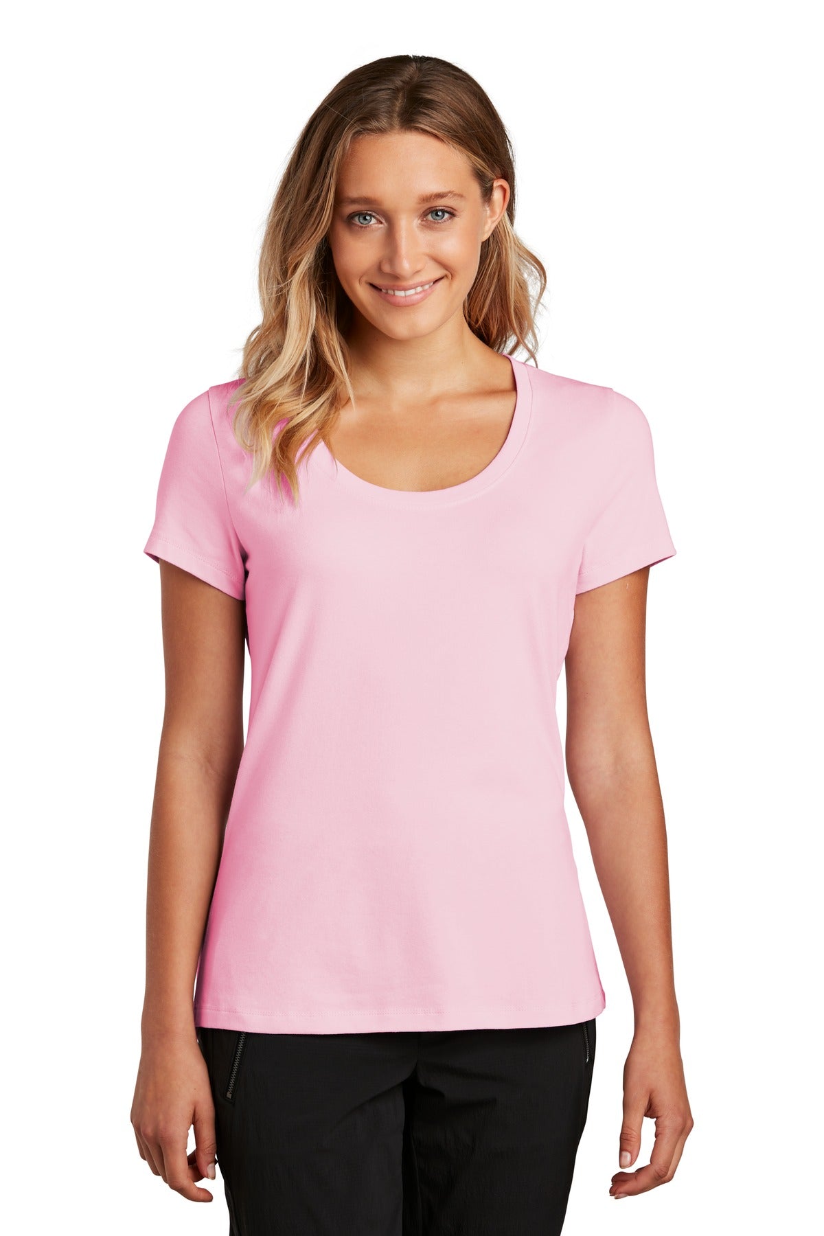 A hint of stretch. All-day comfort. 4.3-ounce 57/38/5 combed - Lilac