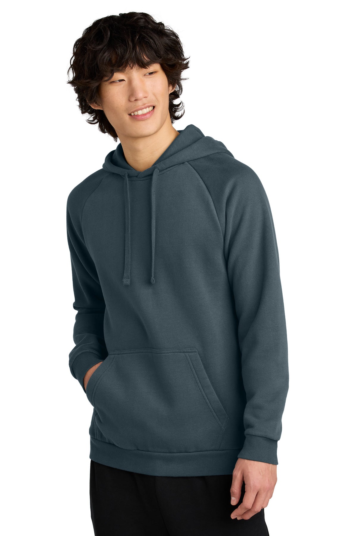 With incredible softness and casual ease this wondrously lof - Deep Steel Blue