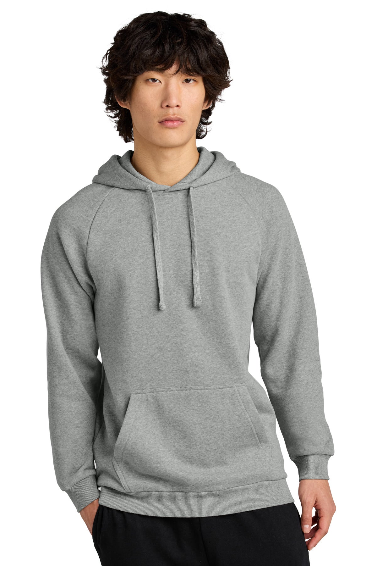 With incredible softness and casual ease this wondrously lof - Heathered Steel