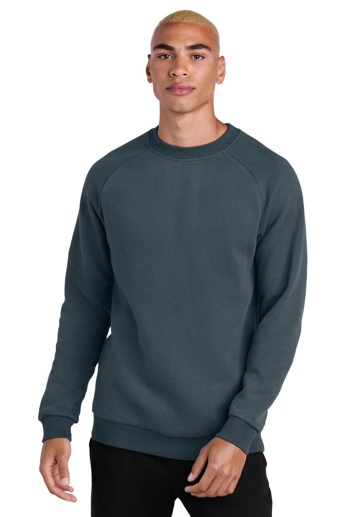 With incredible softness and casual ease this wondrously lof - Deep Steel Blue