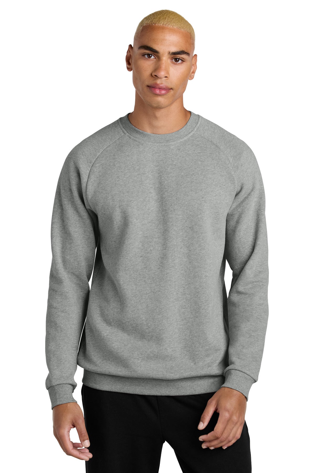 With incredible softness and casual ease this wondrously lof - Heathered Steel