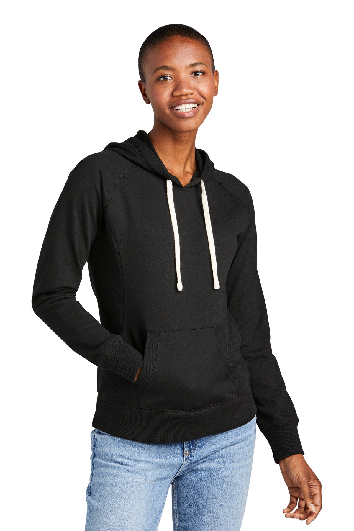 Our most sustainable fleece yet. District Re-Fleece breathes - Black