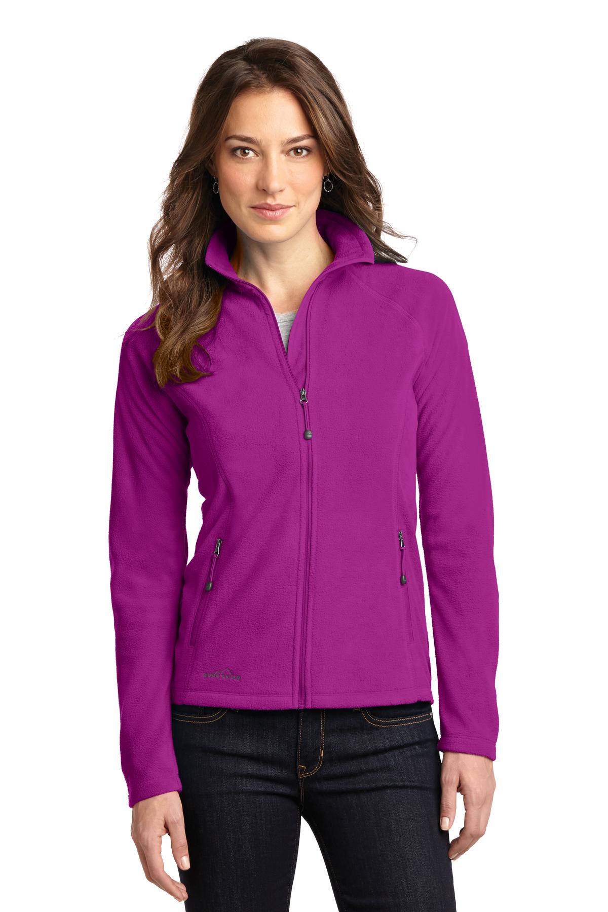 Warmth and comfort--without the bulk. With flatlock stitchin - Deep Magenta