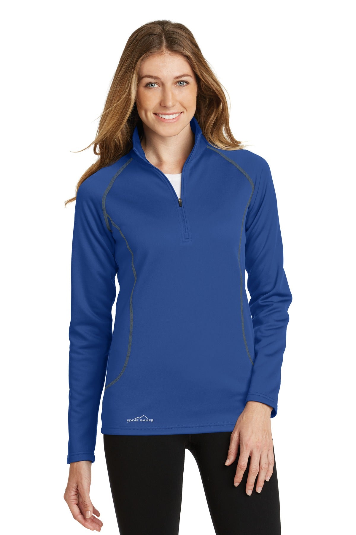 Built for versatility this smooth-faced brushed back fleece  - Cobalt Blue