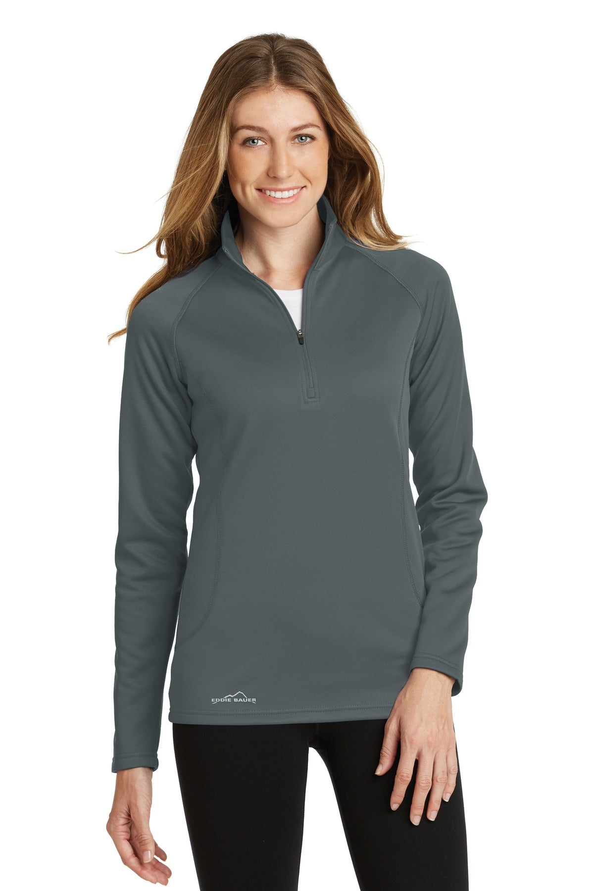 Built for versatility this smooth-faced brushed back fleece  - Iron Gate