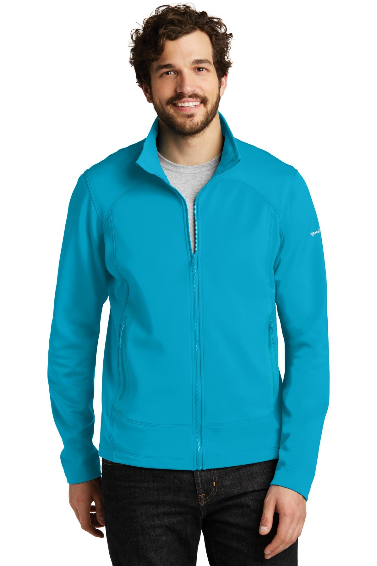 Made for movement this sophisticated stretch-infused twill f - Denali Blue