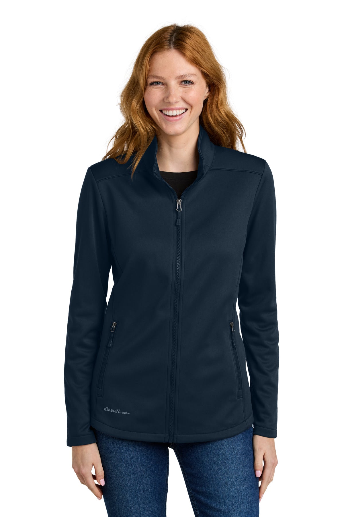 Built for versatility this smooth-faced brushed-back fleece  - River Blue Navy