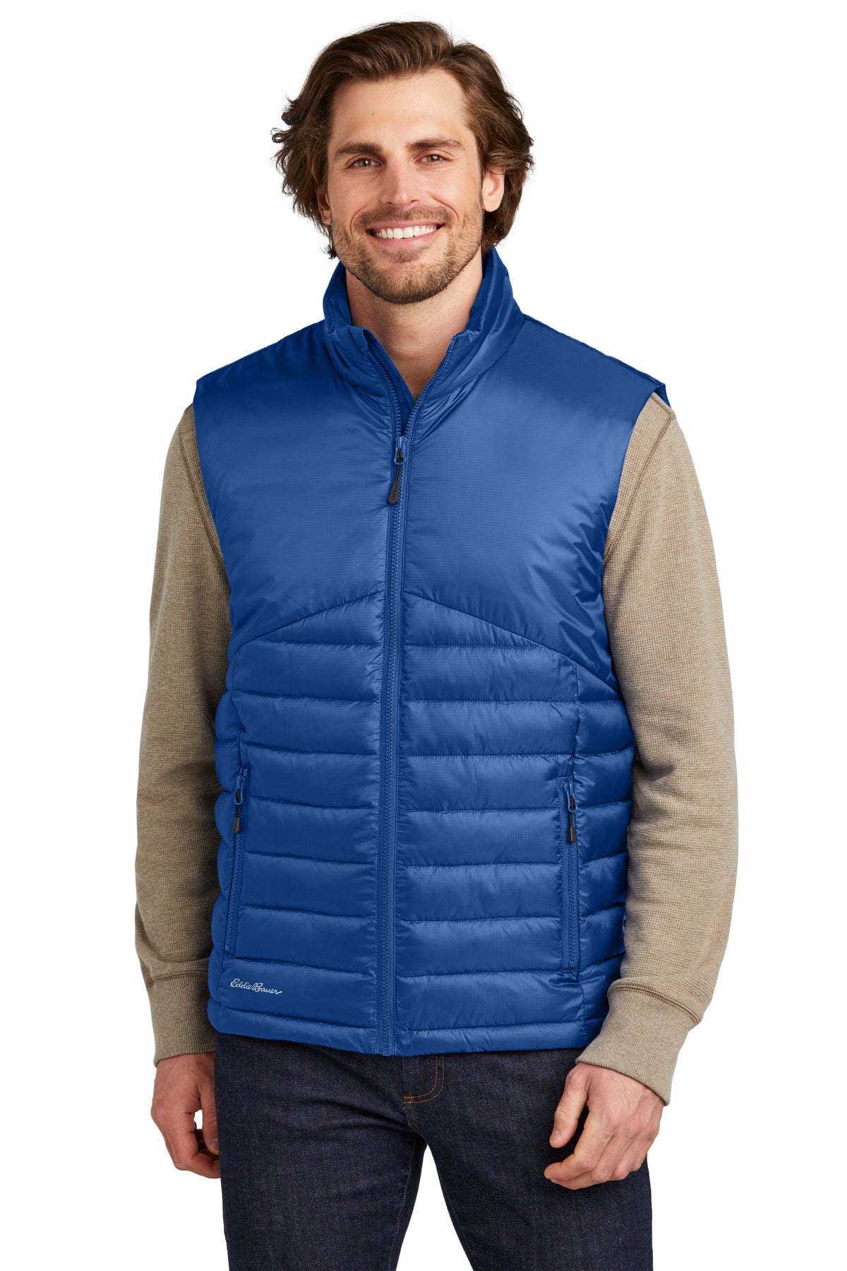 Minimal bulk meets maximized performance in this quilted ves - Cobalt Blue