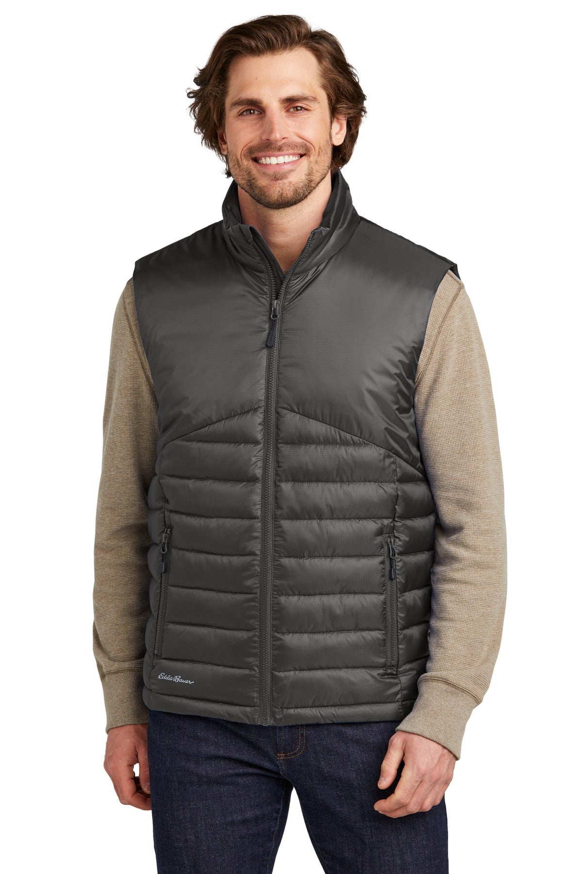 Minimal bulk meets maximized performance in this quilted ves - Iron Gate
