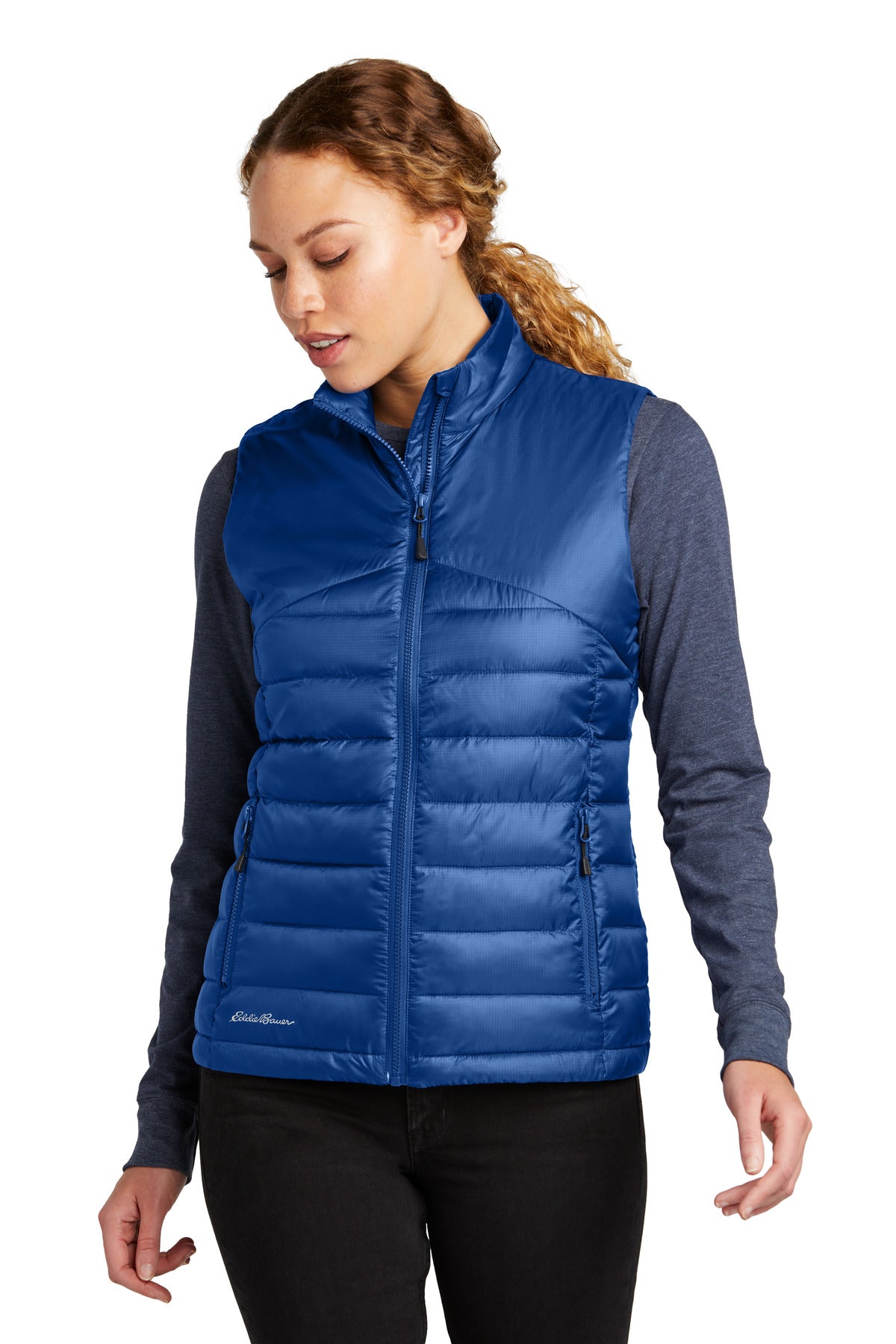 Minimal bulk meets maximized performance in this quilted ves - Cobalt Blue
