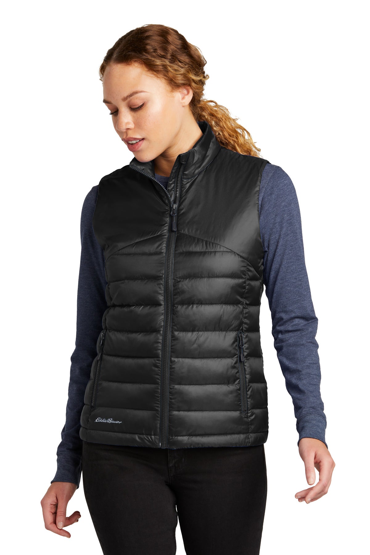Minimal bulk meets maximized performance in this quilted ves - Deep Black