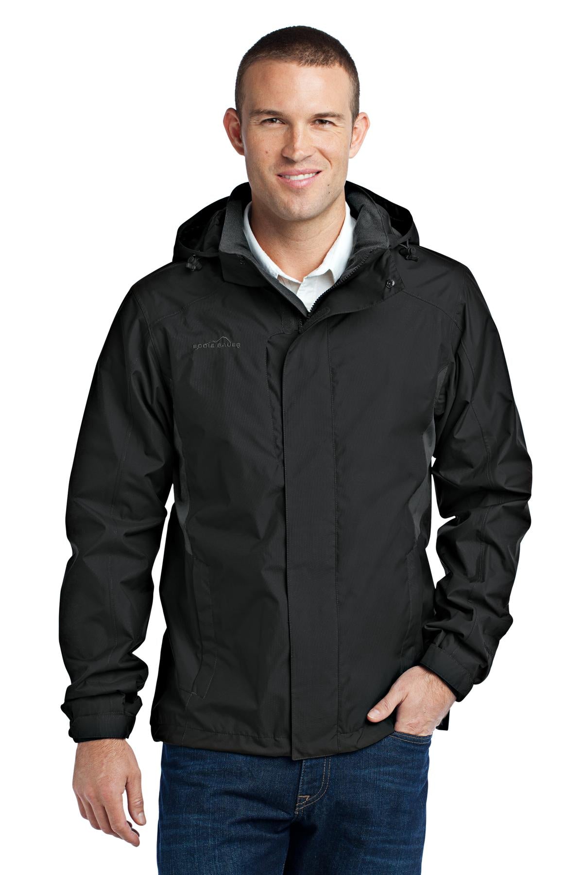 From misty mornings to evening downpours this fully seam-sea - Black/ Steel Grey