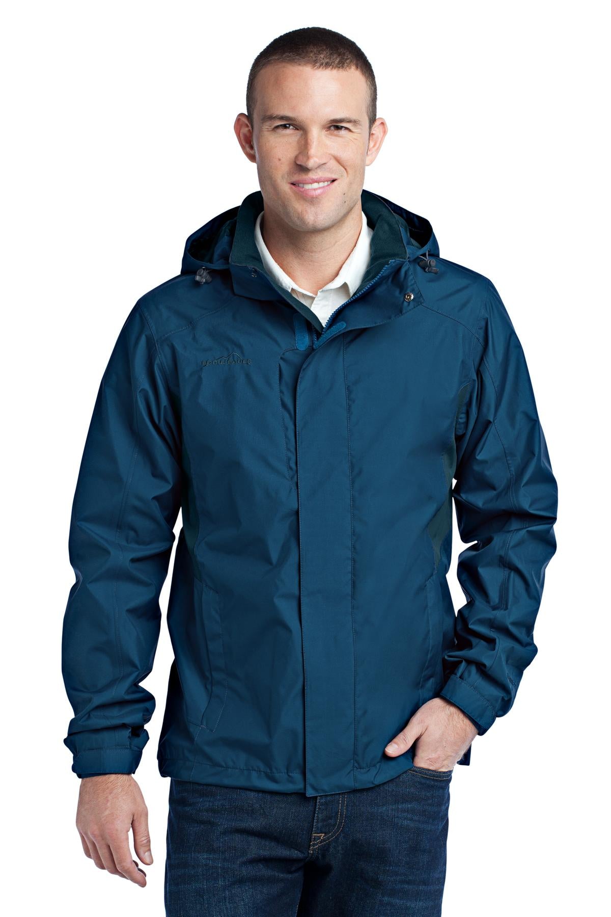 From misty mornings to evening downpours this fully seam-sea - Deep Sea Blue/ Dark Adriatic