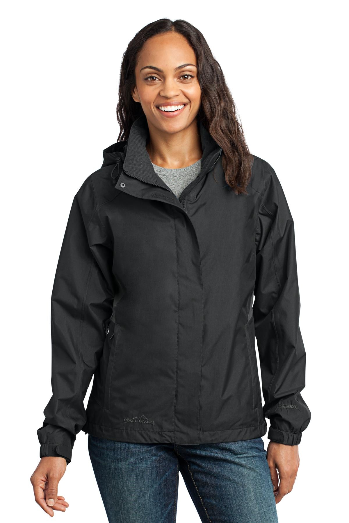 From misty mornings to evening downpours this fully seam-sea - Black/ Steel Grey